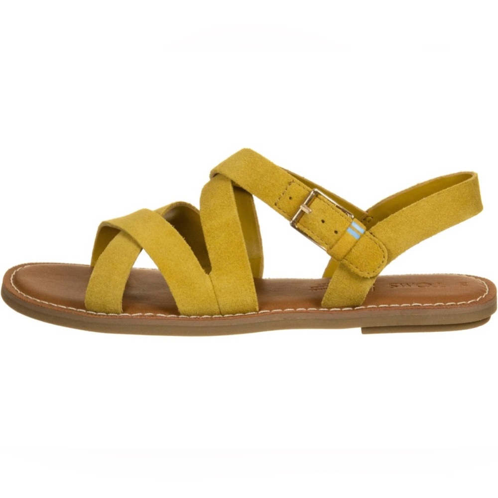 Tom’s sandals!
